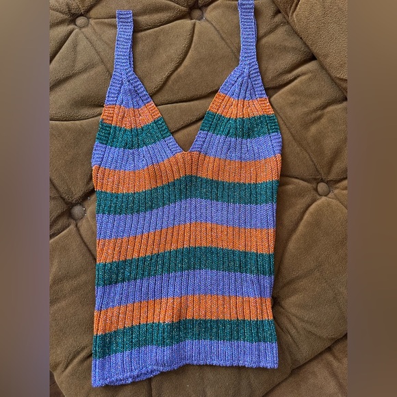 GANNI sparkly striped tank - Picture 9 of 10